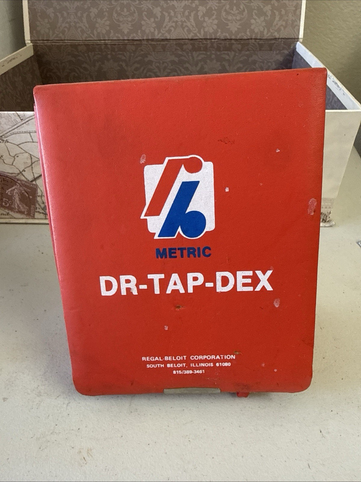 Vintage Regal-Beloit DR-TAP-DEX Counter Display Case – Complete