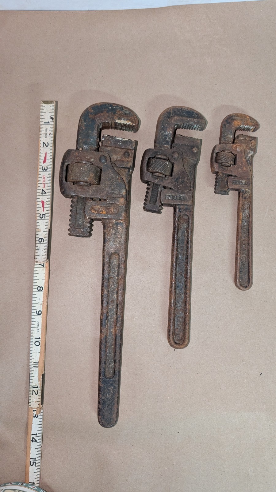 Antique Pipe Wrenches c1900