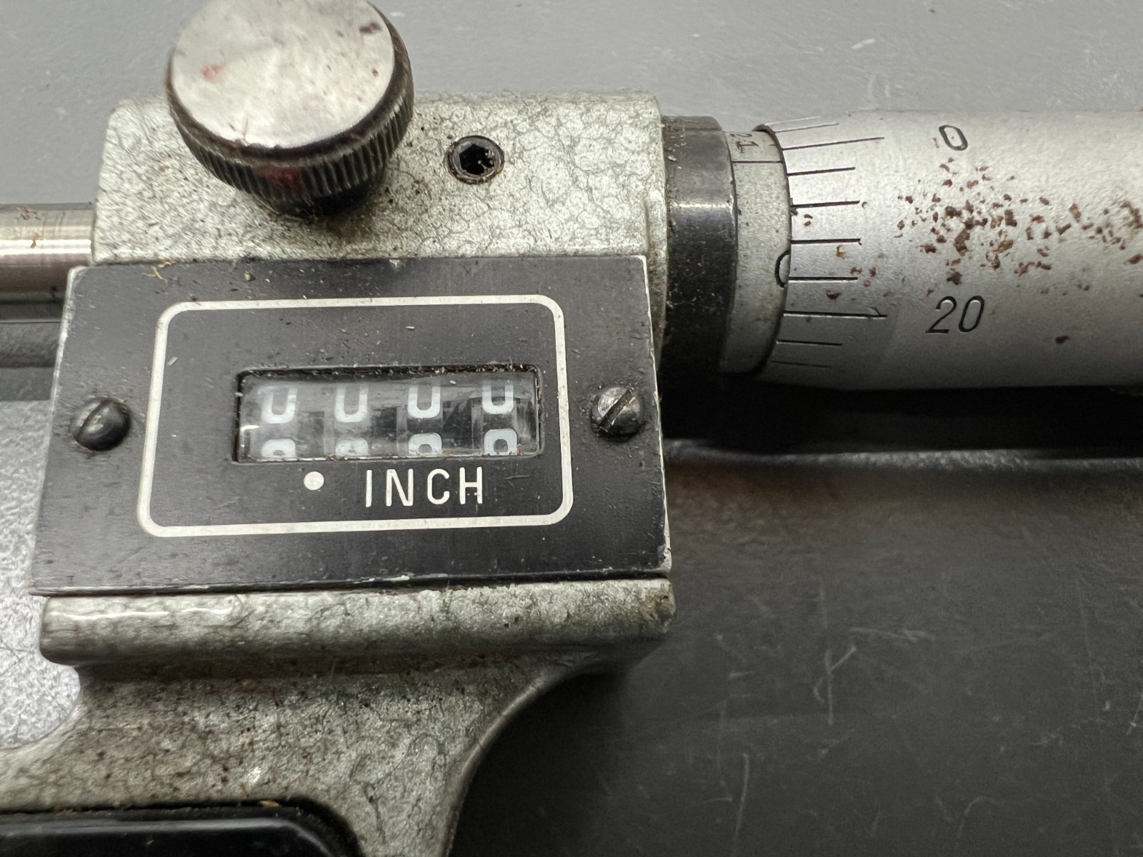 (a) VINTAGE NSK 0-1″ ROLLING DIGITAL MICROMETER 0.0001″ – VGC – JAPAN