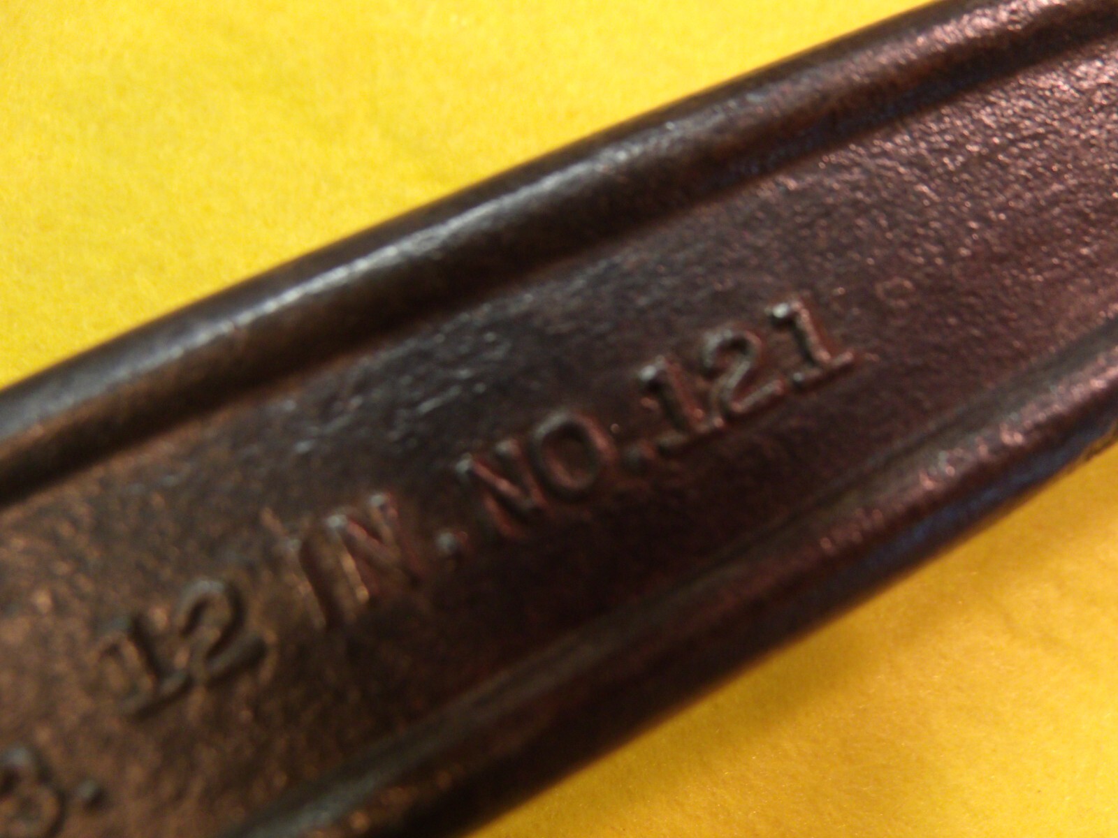 VINTAGE “GELLMAN” 12″ NUMBER 121 ADJ. END WRENCH