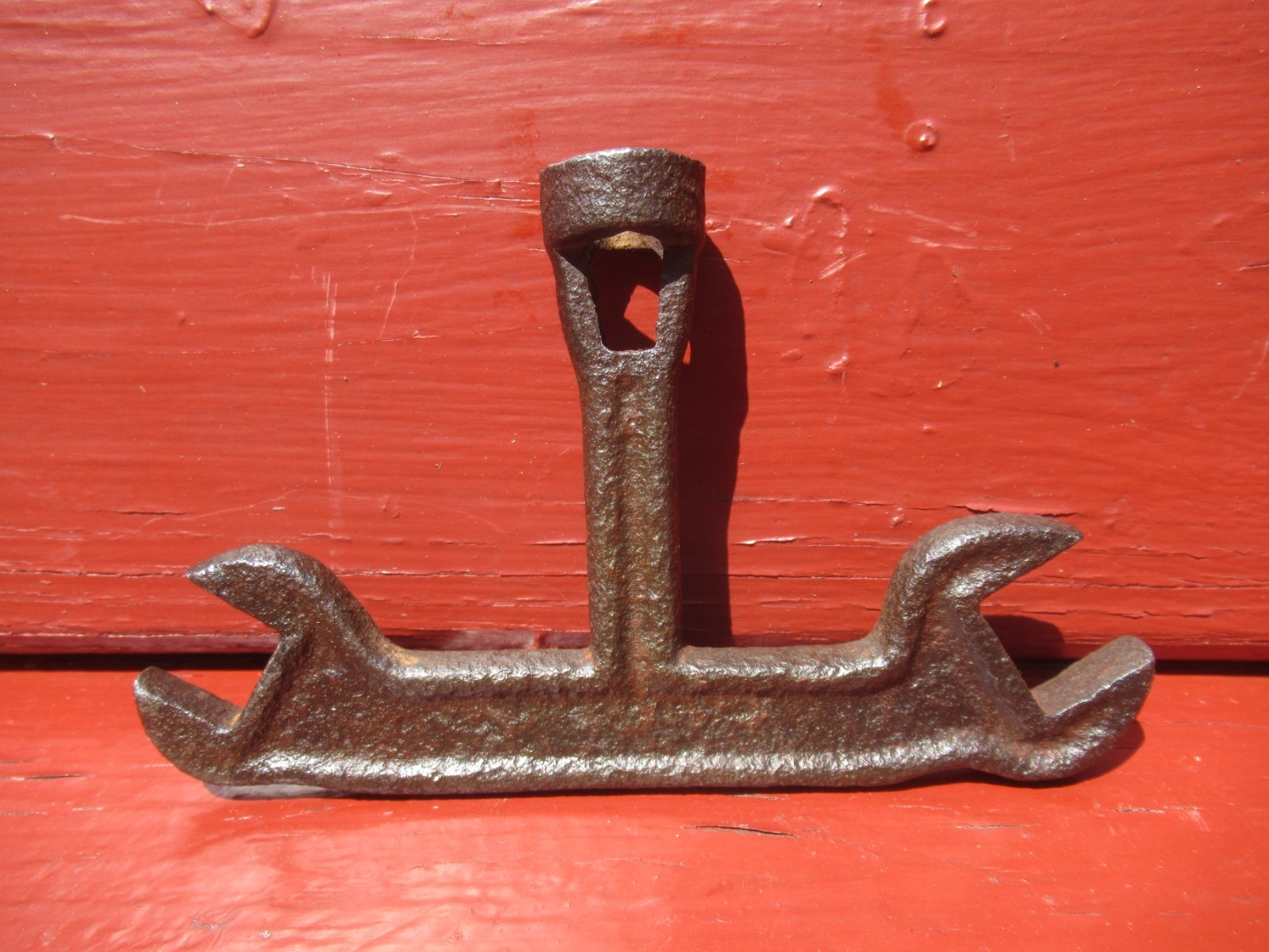 Vintage Hayes Pump & Planter Co T Handle Wrench No. A375 Galva IL farm implement
