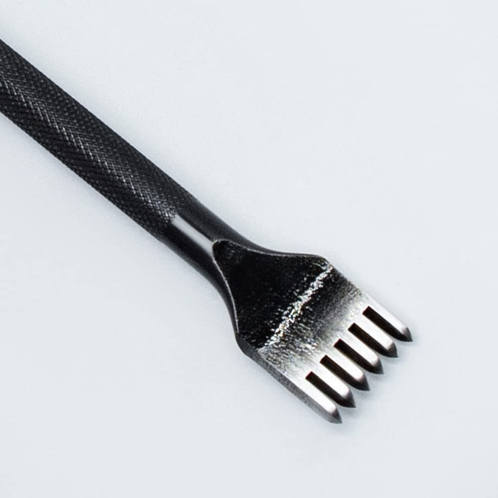 Mirror Polished White Steel 3mm Diamond Lace Stitching Chisel Set – Leather Craf