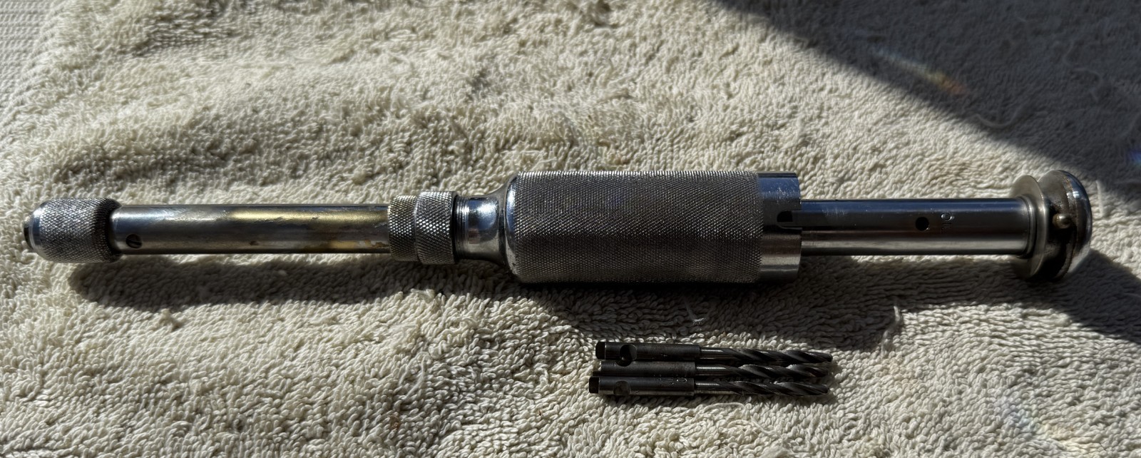VINTAGE STANLEY YANKEE DRILL NO. 41Y – BELL SYSTEM-B WITH 3 BITS