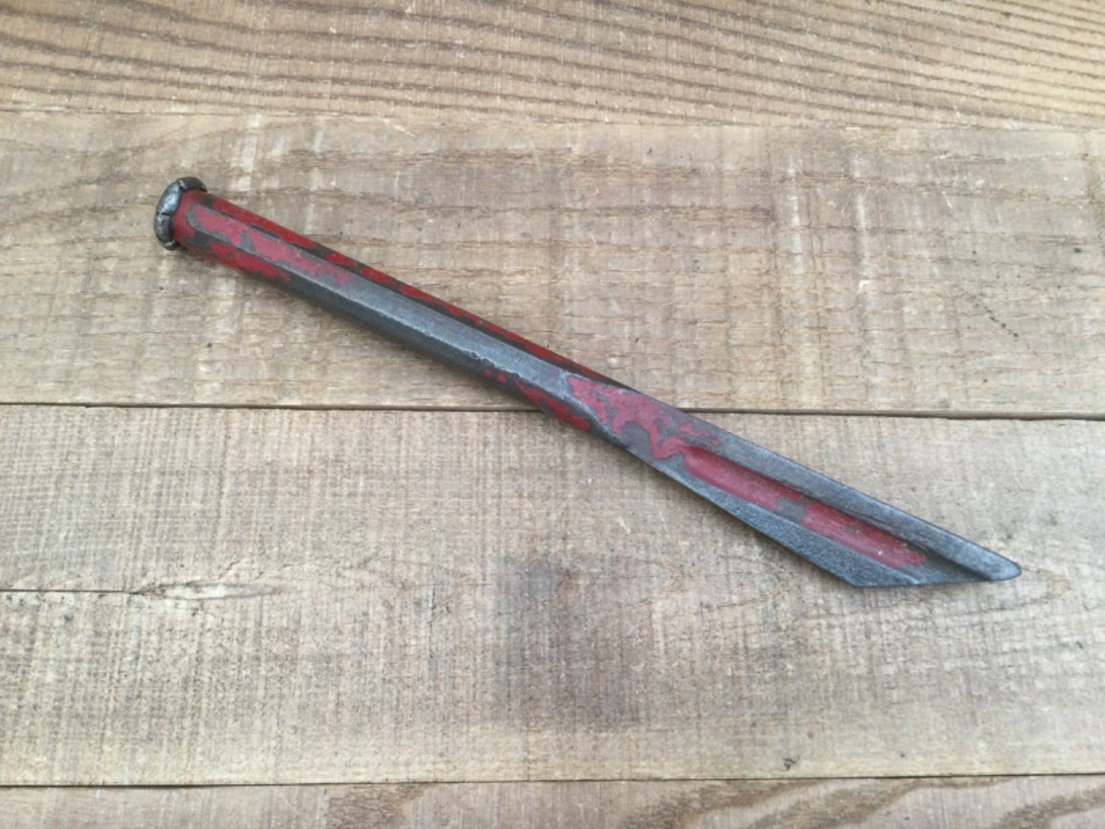 Vintage Stone Masons Mortar Plugging Chisel