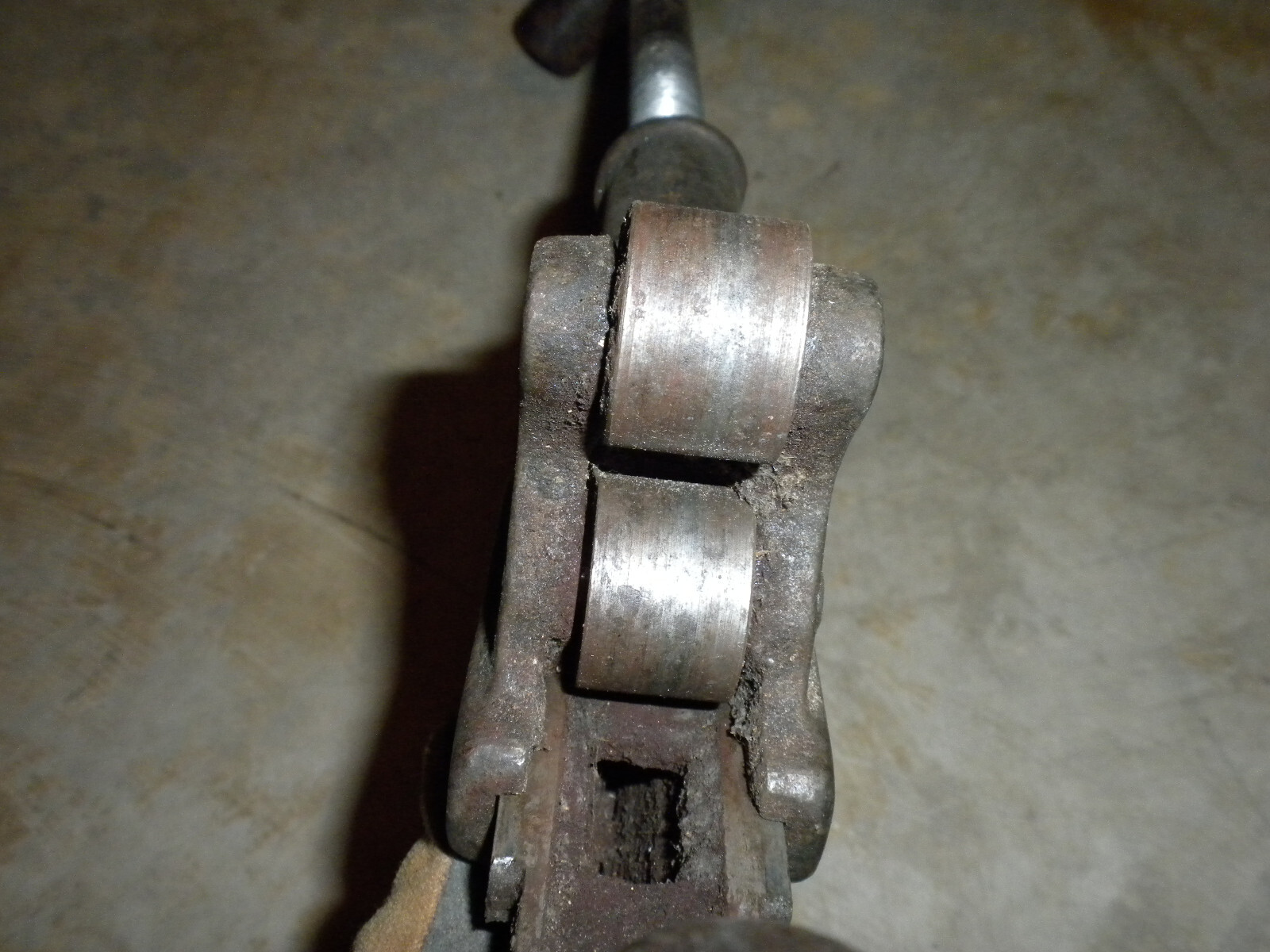 Vintage Old Ridgid 2 #2 1/8 to 2 Pipe Cutter The Ridge Tool CO -Stamped Pat Pend