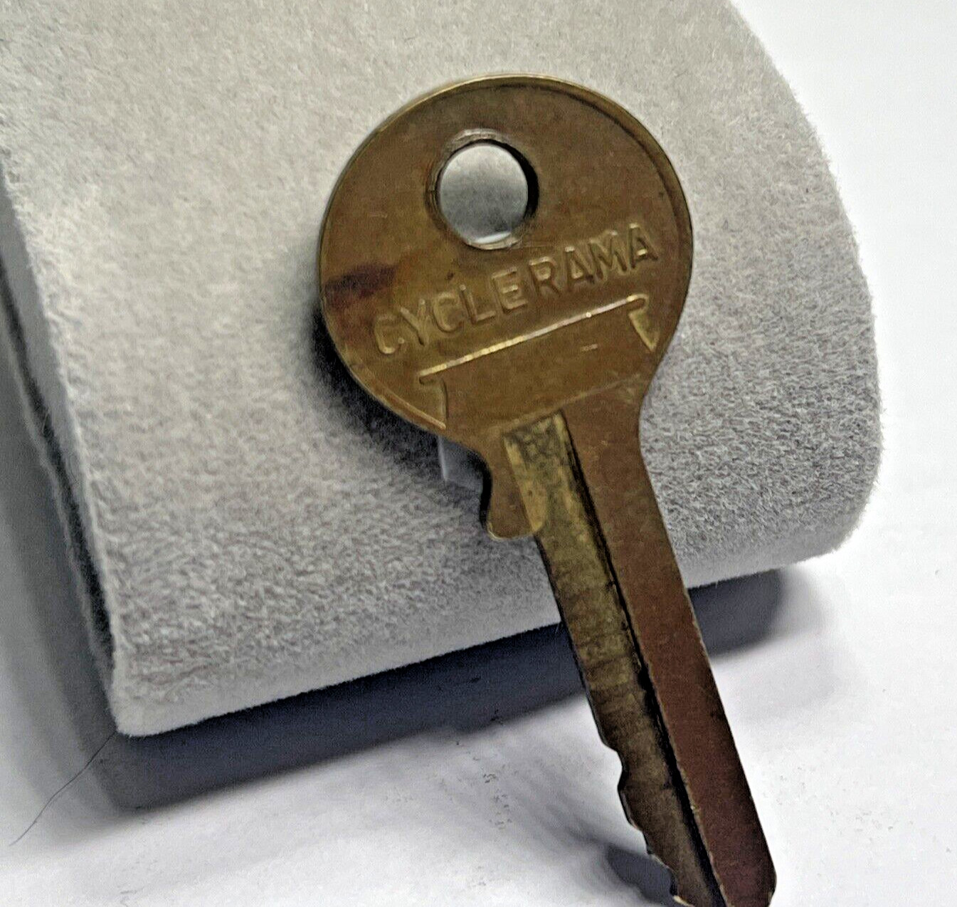 Vintage CYCLRAMA Brass Key Made in Hong Kong