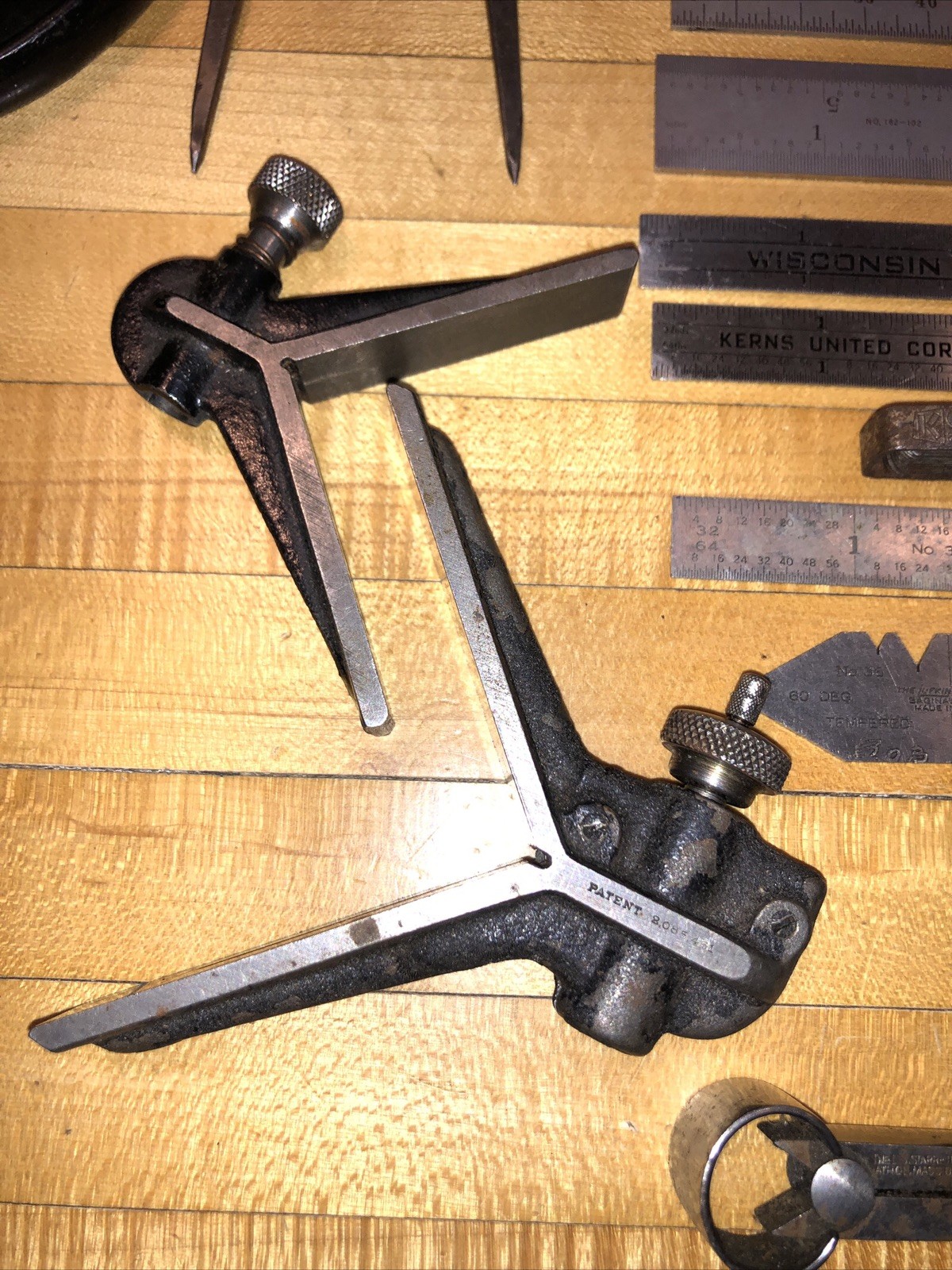 VTG LOT Starrett Brown & Sharpe Lufkin Machinist Tools (See Details!!) Free S&H