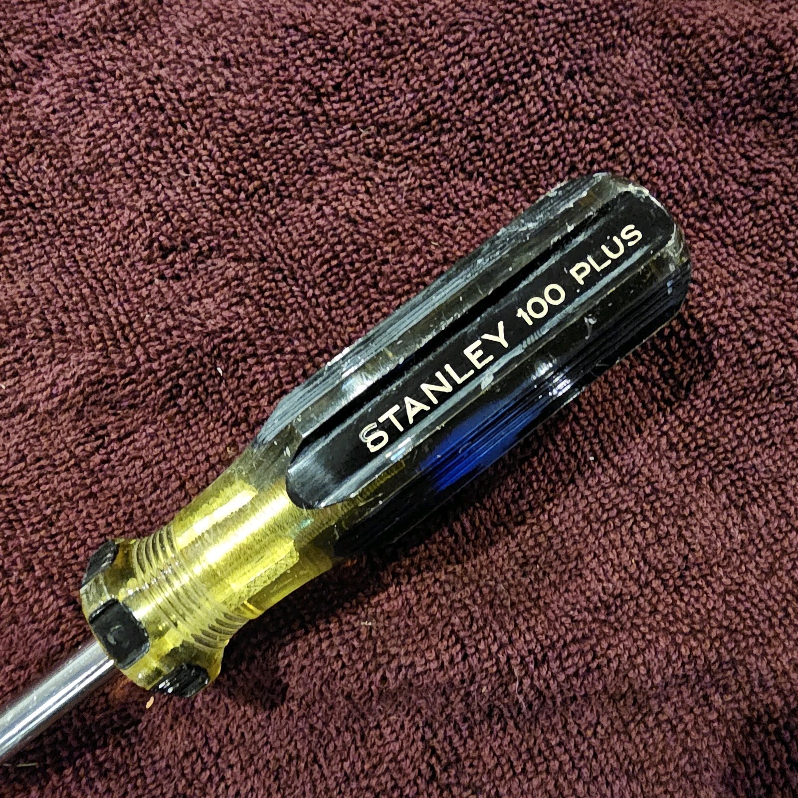 Vintage Stanley 100 Plus No.2753 Screwdriver, #3 Phillips, 6″ Shank #1