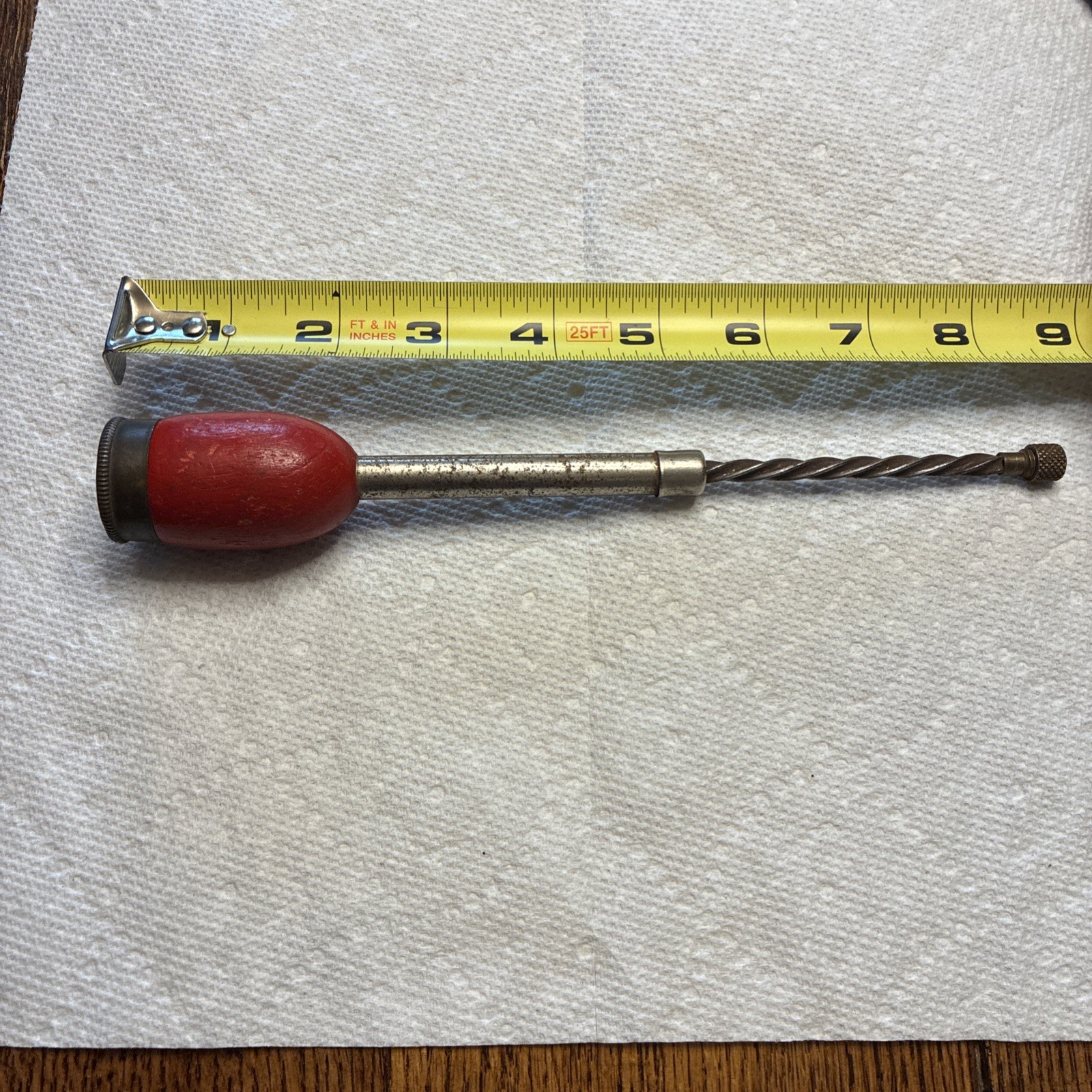Steelcraft Push Drill Germany British Zone Spiral Yankee Style-Parts or Repair