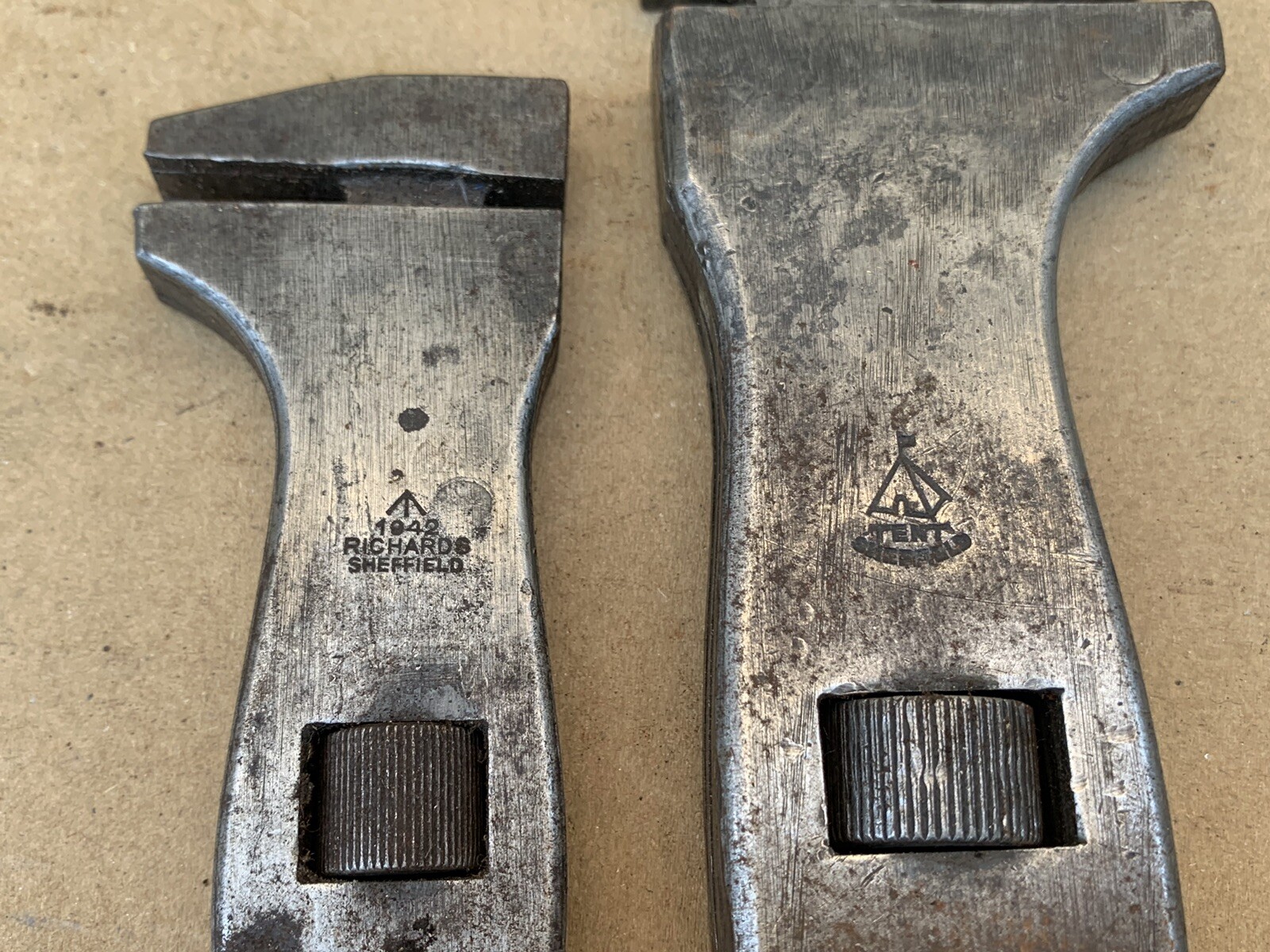 Richards Tent sheffield adjustable girder spanner wrench tool kit items military