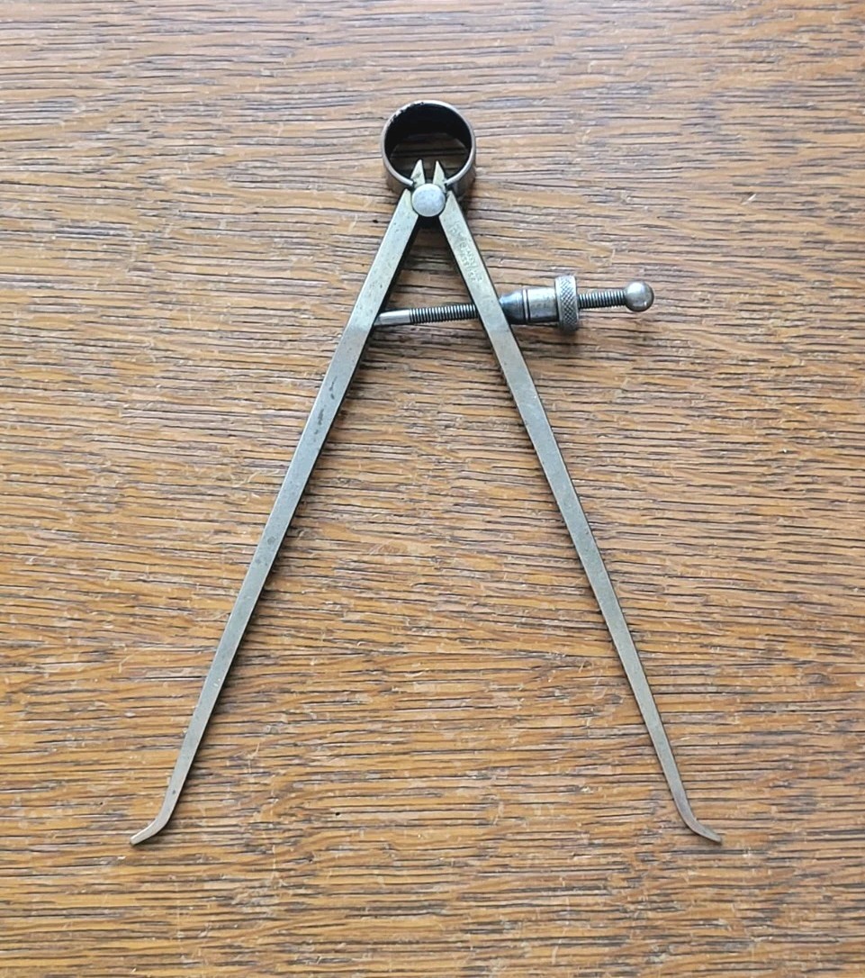 Vintage L. S. Starrett Fay 6 3/4″ Inside Caliper USA