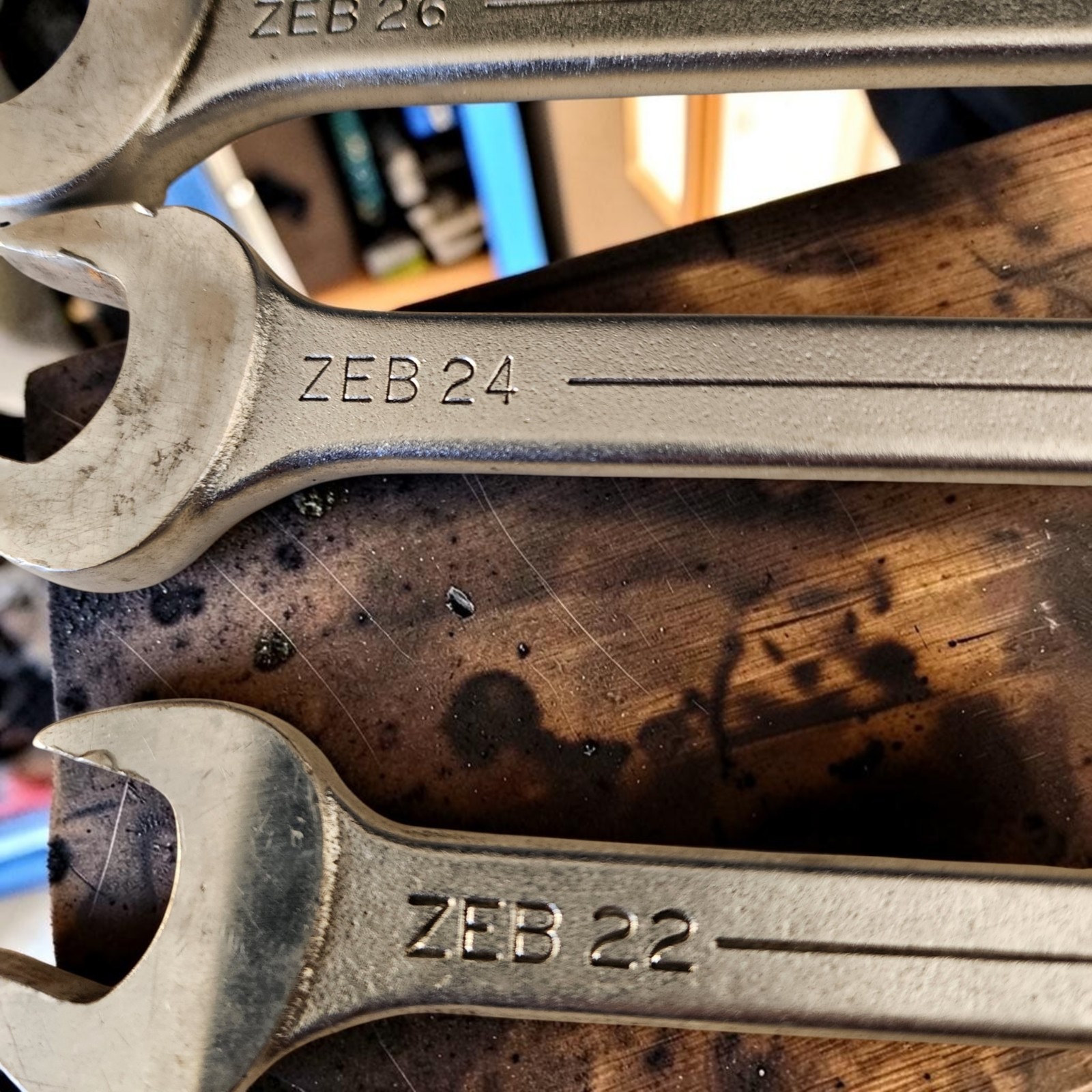 Mixed Lot of ZEB & USA‑Made Wrenches – Multiple Sizes – Heavy‑Duty Tools 🔧