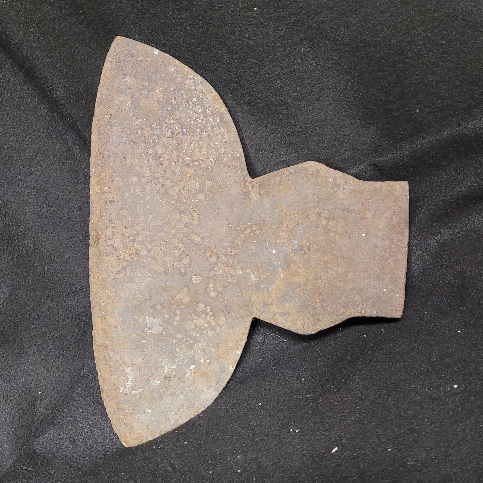 Vintage 11″ ?Hand Forged? Hewing Broad Axe Head 6 lbs 2 oz Rare Square Eye Axe