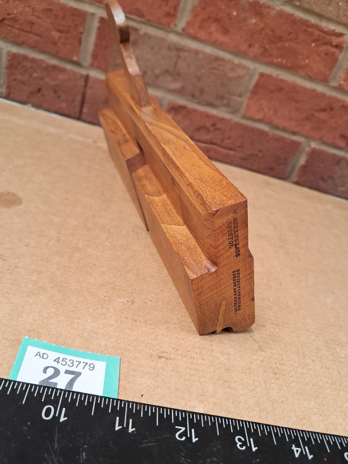 A Vintage Greenslade 5/8‑inch Ovolo Moulding Plane in Excellent Used Condition
