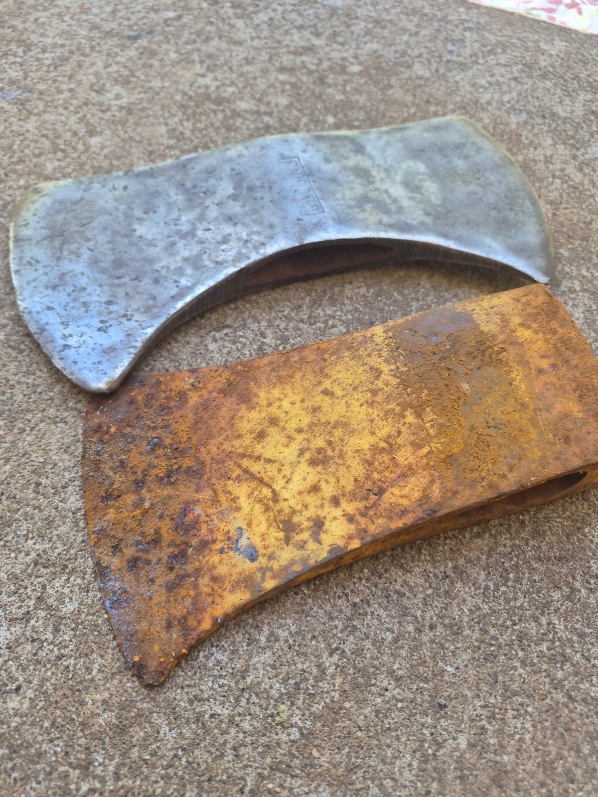 Vintage Collins Double Bit Axe Head 10″ / Combo