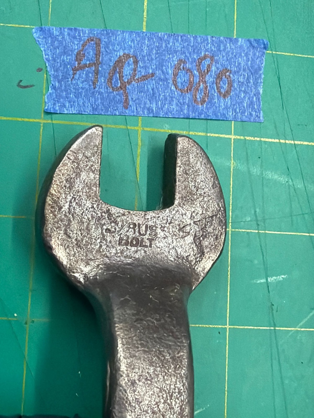 Vintage 11.25″ Long 7/8″ Bolt Spud Wrench Ironworker Tool No.903 Made in USA