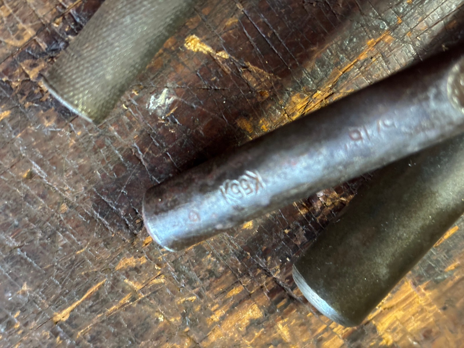Vintage Set of 12 Wad Punches Meco & More. Leather Craft Punches Made in England