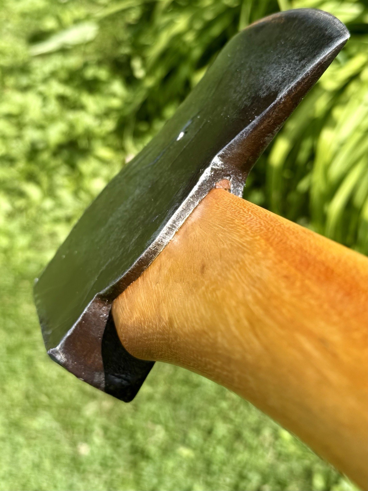 Early 1900’s Plumb Jersey Axe On A 28” Hoffman Osage Handle With Oak Wedge￼￼