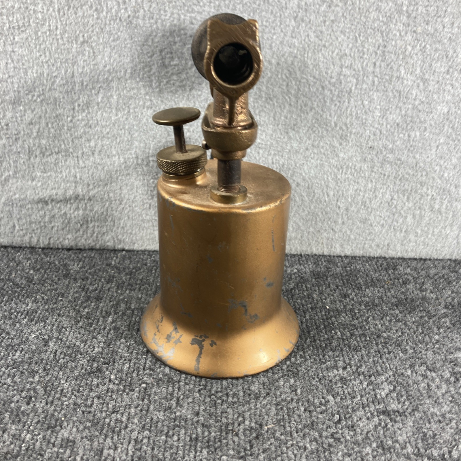 Vintage Unbranded Metal Blowtorch Painted