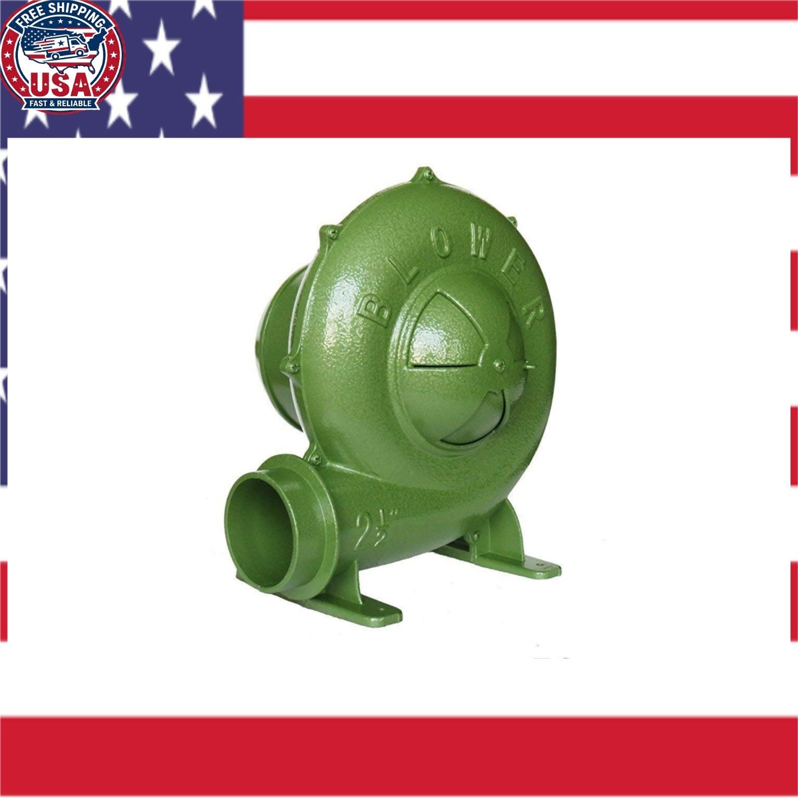 110V 250W Electric Blacksmith Forge Blower Fan 125CFM