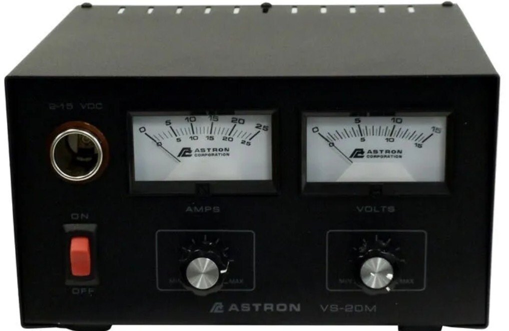 Astron Vs20M Astron – Vs20M 20 Amp Variable Linear Desktop Power Supply