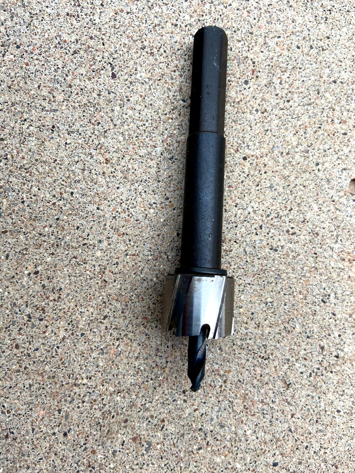 Vintage Hole Saw Mandrel Pilot Drill Lead? Brass? Tin? 3/4” OD 1/8” Bit SHARP