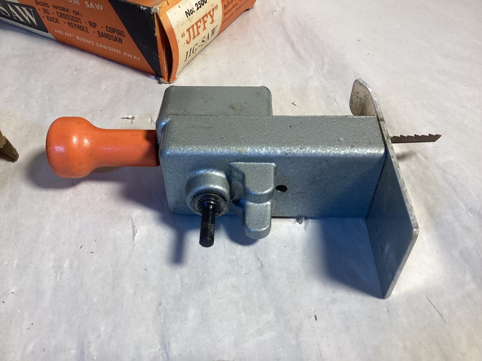 Vintage Jiffy #2500 portable jig saw
