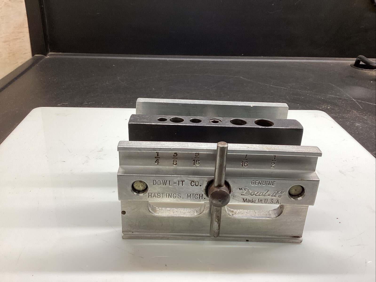 Vintage Dowl-it Self Centering Dowel Drill Guide