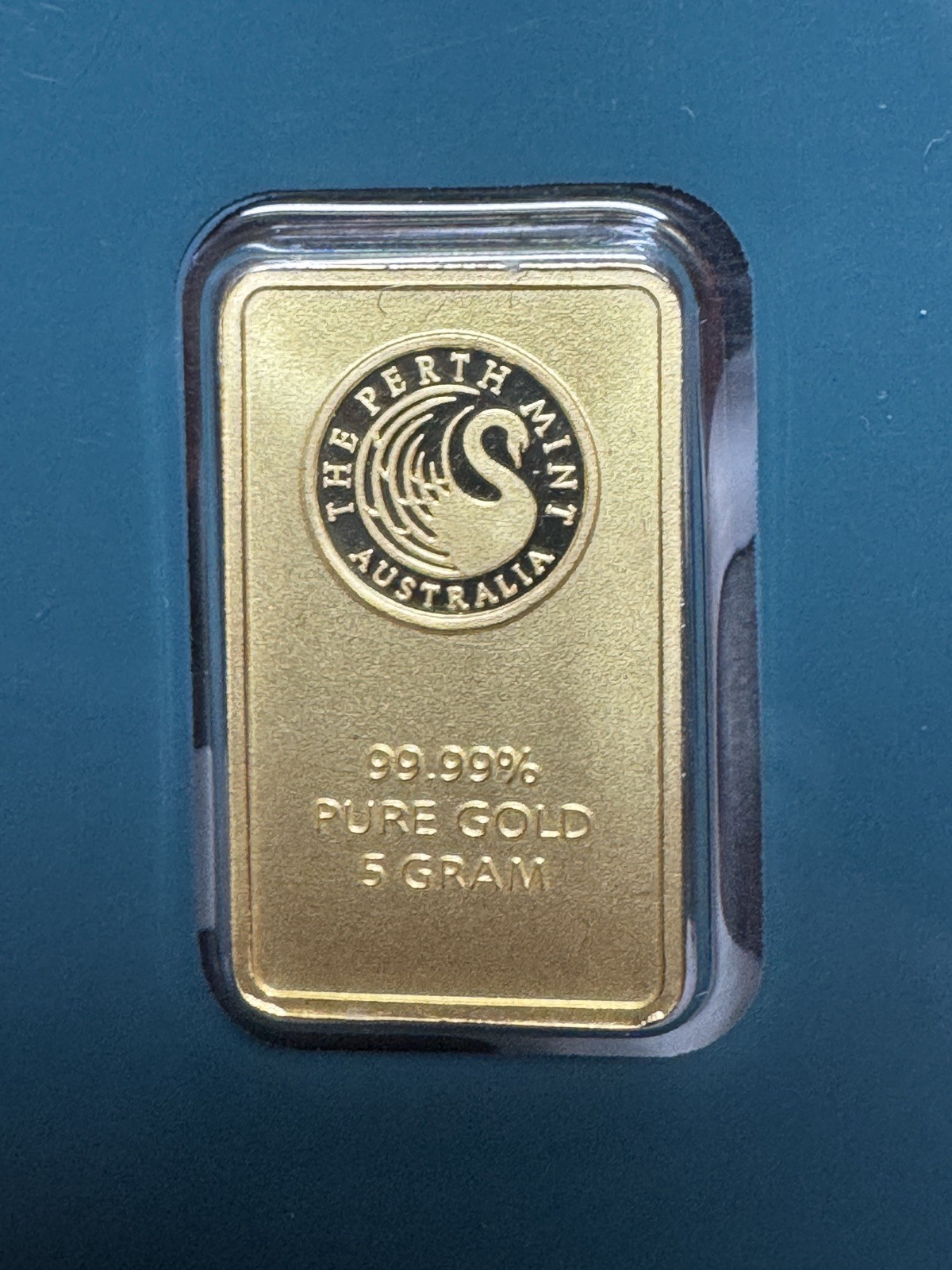 Authentic 5 Gram PERTH Mint Gold Bar .999 in ASSAY Sealed -INVEST 💰👑 📈