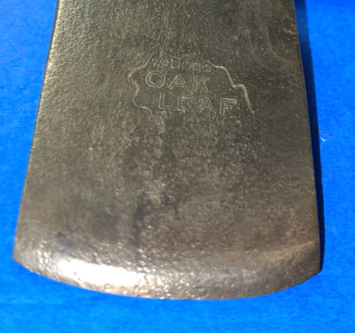 VINTAGE WM-ENDERS OAK LEAF HATCHET FREE SHIPPING IN THE US