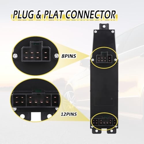 Power Window Switch Driver Side Control Fit for Dodge Durango 2001-2003, Dodge
