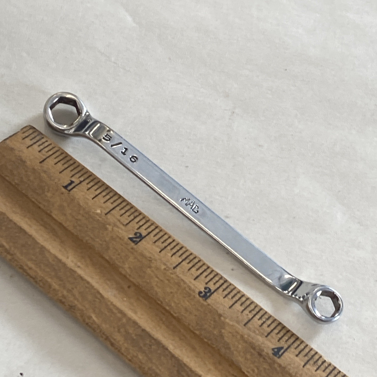 Mac USA Tools Offset Box End Wrench 1/4″ X 5/16″ SAE 6pt BOH-810 Mechanic, M0201