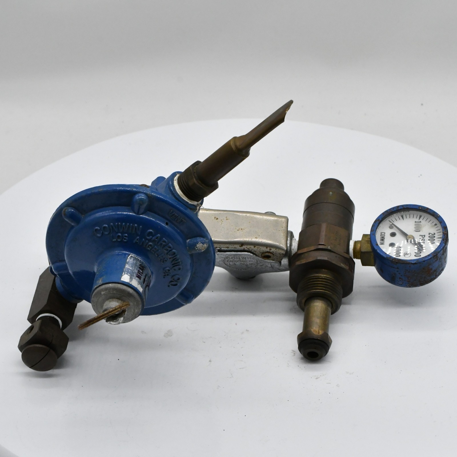 Vintage Helium Balloon Inflator Set-Up By Conwin Carbonic Co