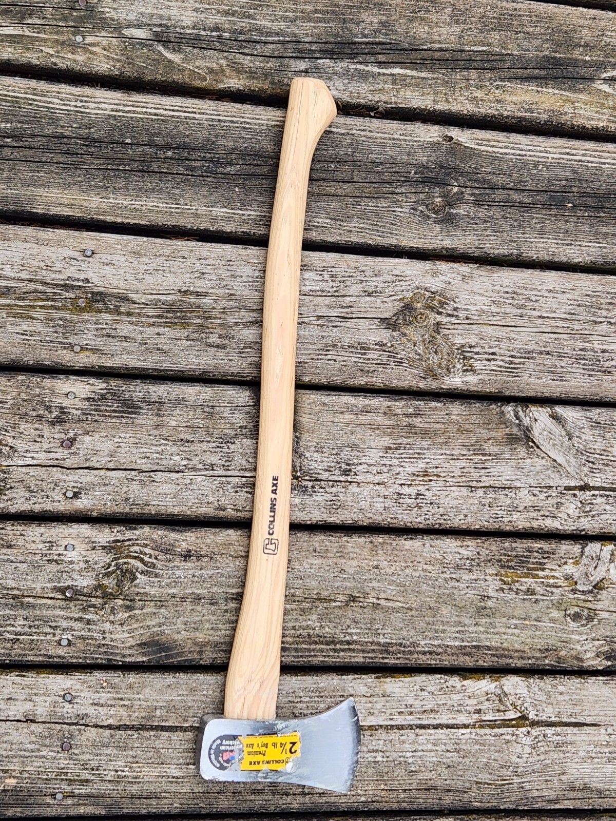 Collins Premium Boy’s Axe Single Bit 27-1/2″ Hickory Handle 2-1/4 Lb Camping