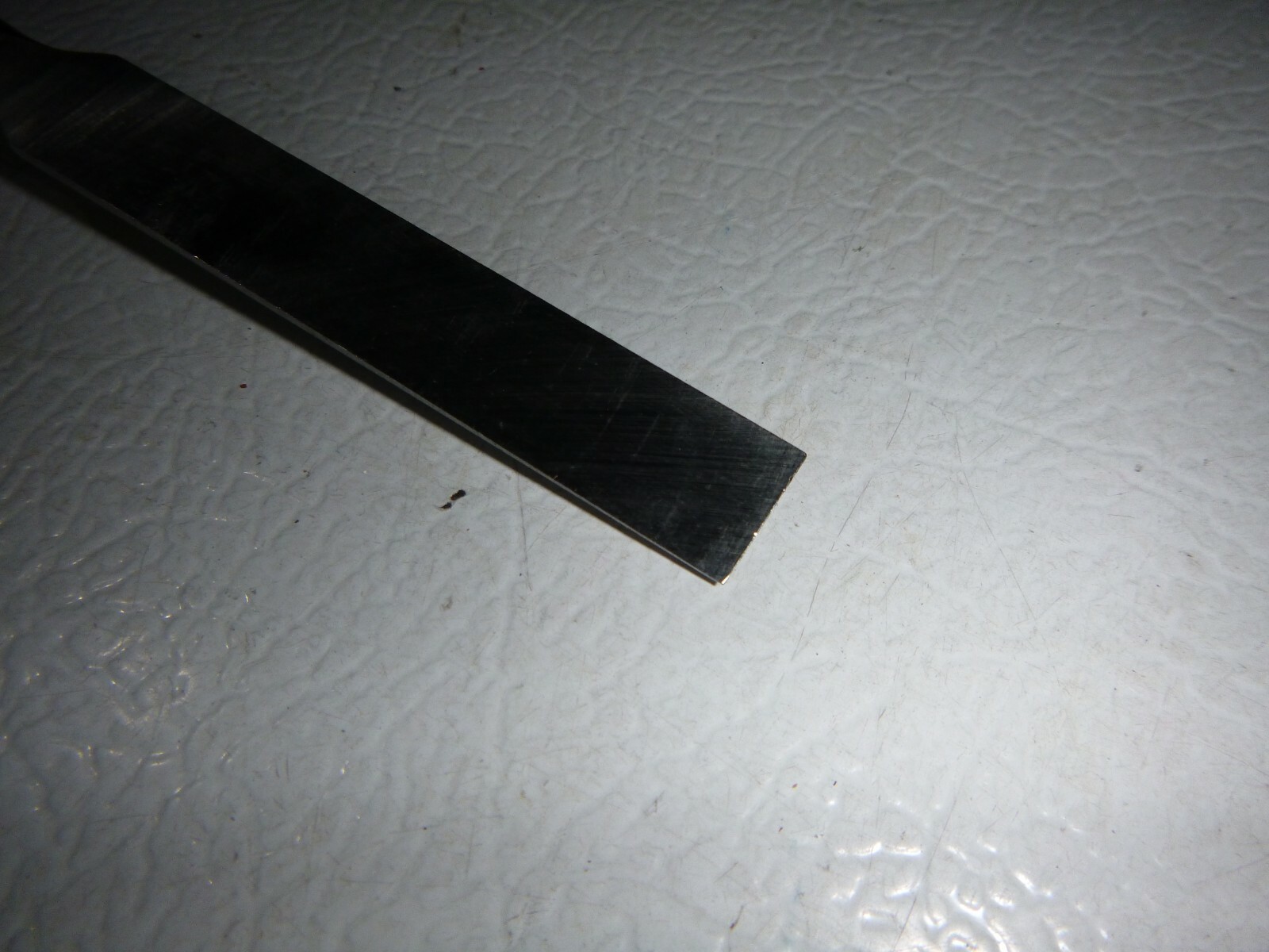 Vintage Great Neck Tools USA 1/2″ Beveled Edge Chisel w/ Strike Plate EXCELLENT