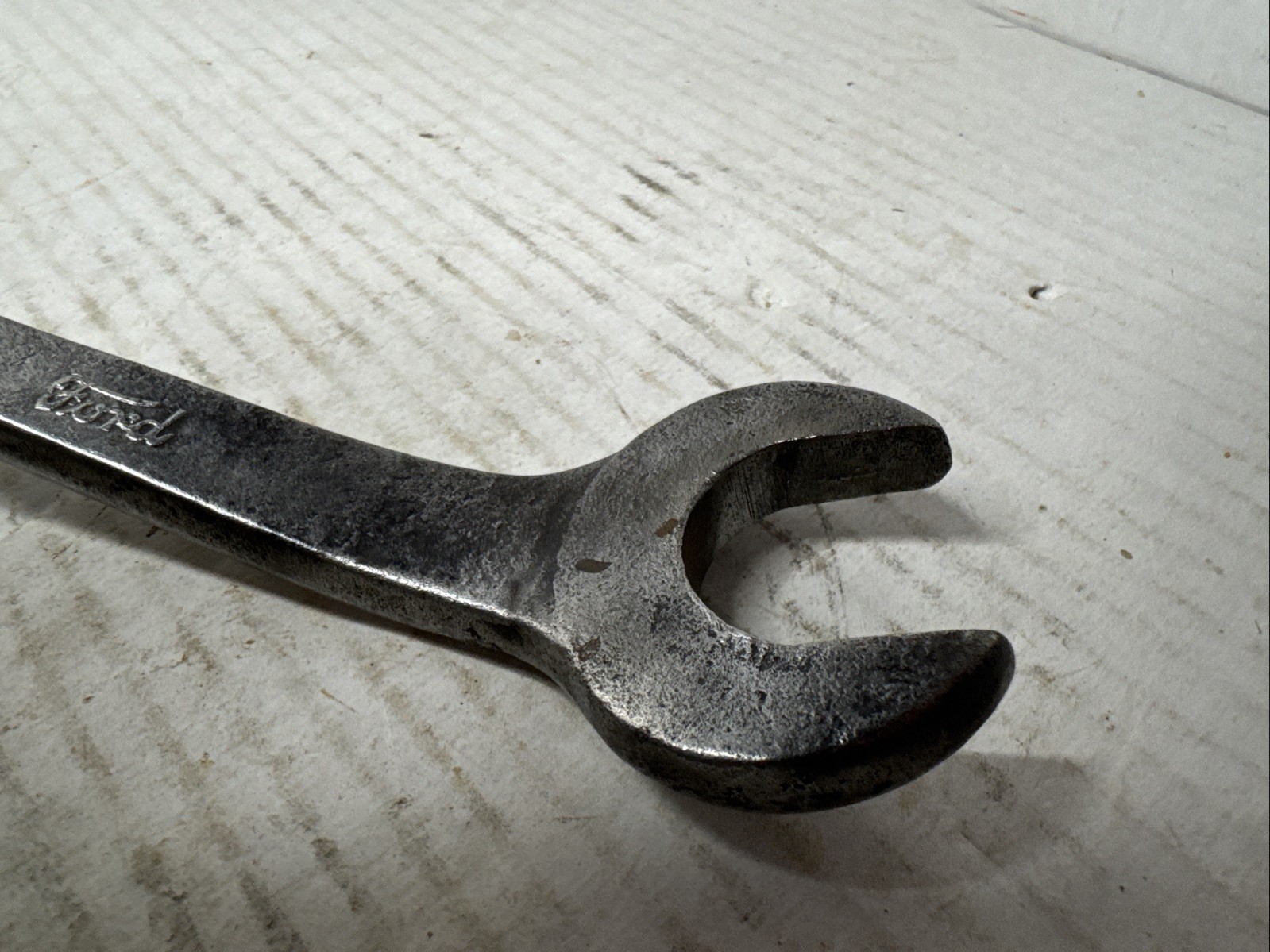 Antique Vintage Ford Wrench Marked FORD USA Mh T-5893? 10” Long Ford Tool