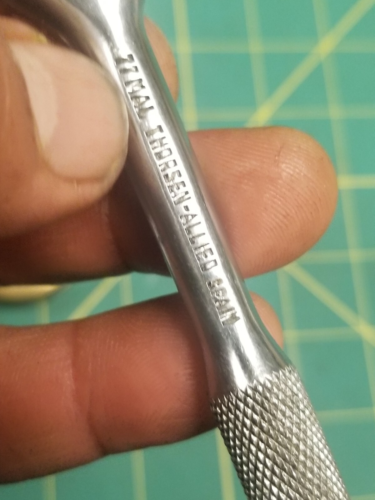 Vintage Thorsen No. 77 MC 1/4” Drive Ratchet Wrench Made In Spain
