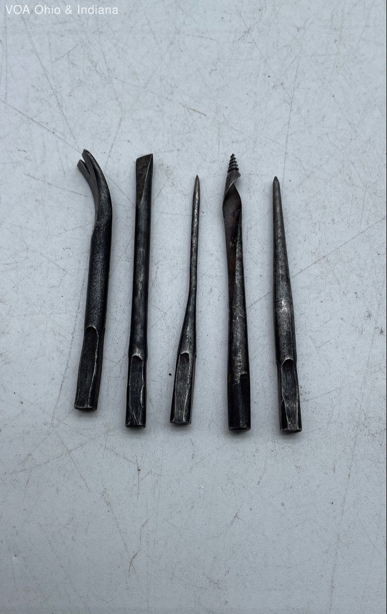 Vintage Millers Falls 1884 Patent Hollow Handle Tool Set 11-Piece Multi-Tool USA