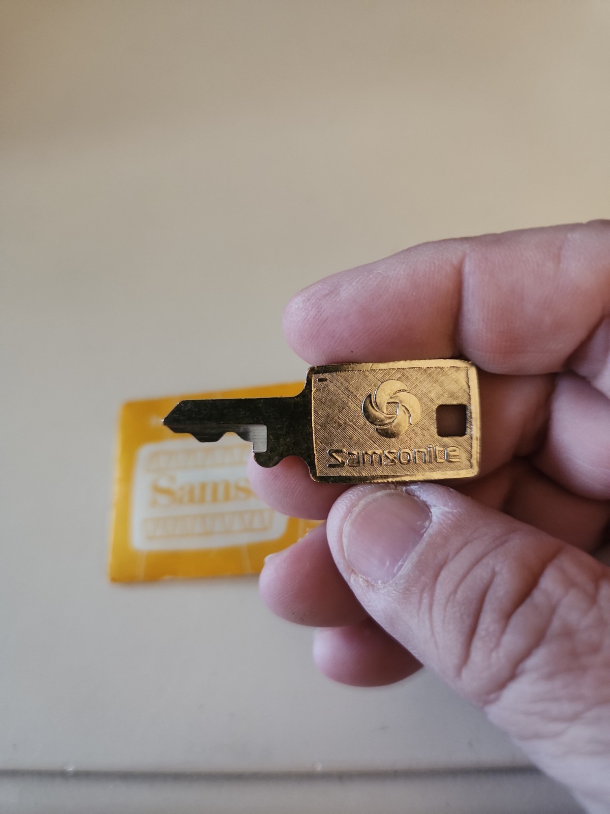Vintage Samsonite Luggage Bag Key 170 S