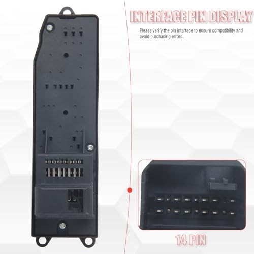 84820-12491 Master Power Window Switch Driver Side Compatible with Matrix