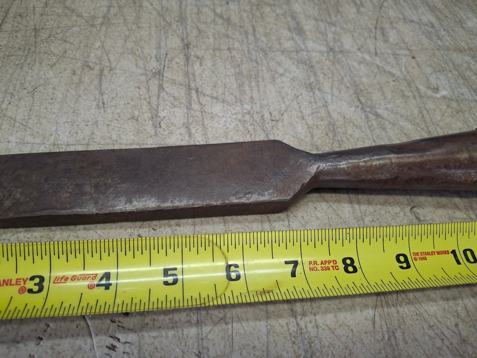 VINTAGE PS&W 1 3/8″ SOCKET SLICK WOOD FIRMER CHISEL Peck, Stow & Wilcox