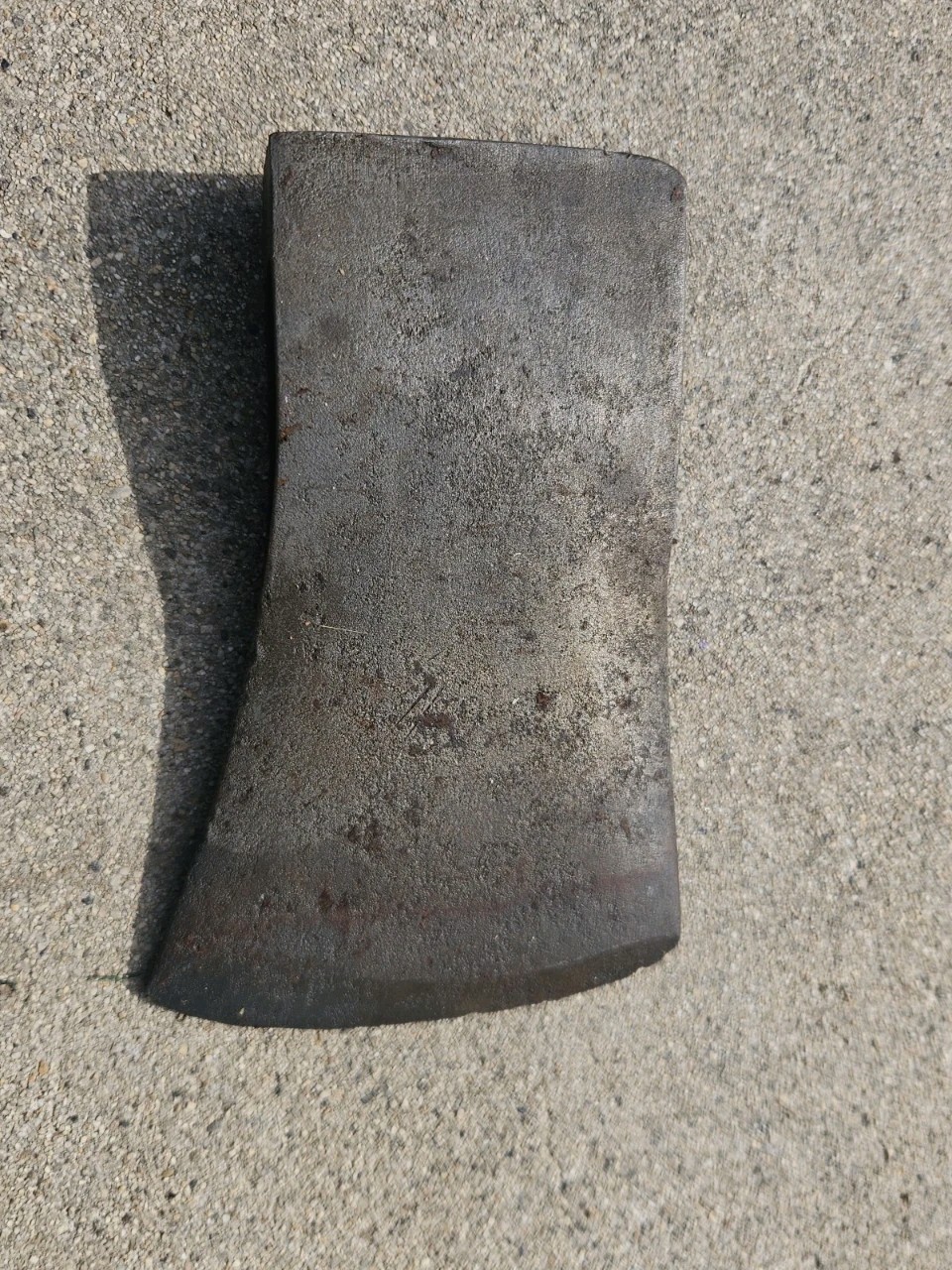 Vintage 2.5lb Single Bit Axe Head 6″ Forged Steel Wood Splitting Tool USA