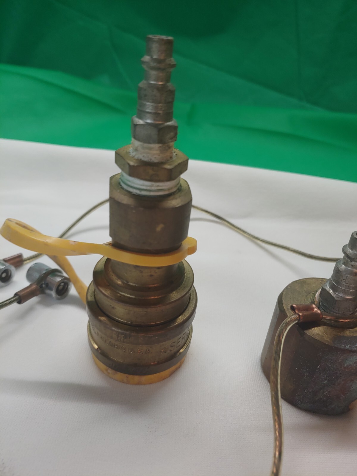Steampunk Machinist Lot Of 8 Brass, Fittings. Industrial Art Craft Project