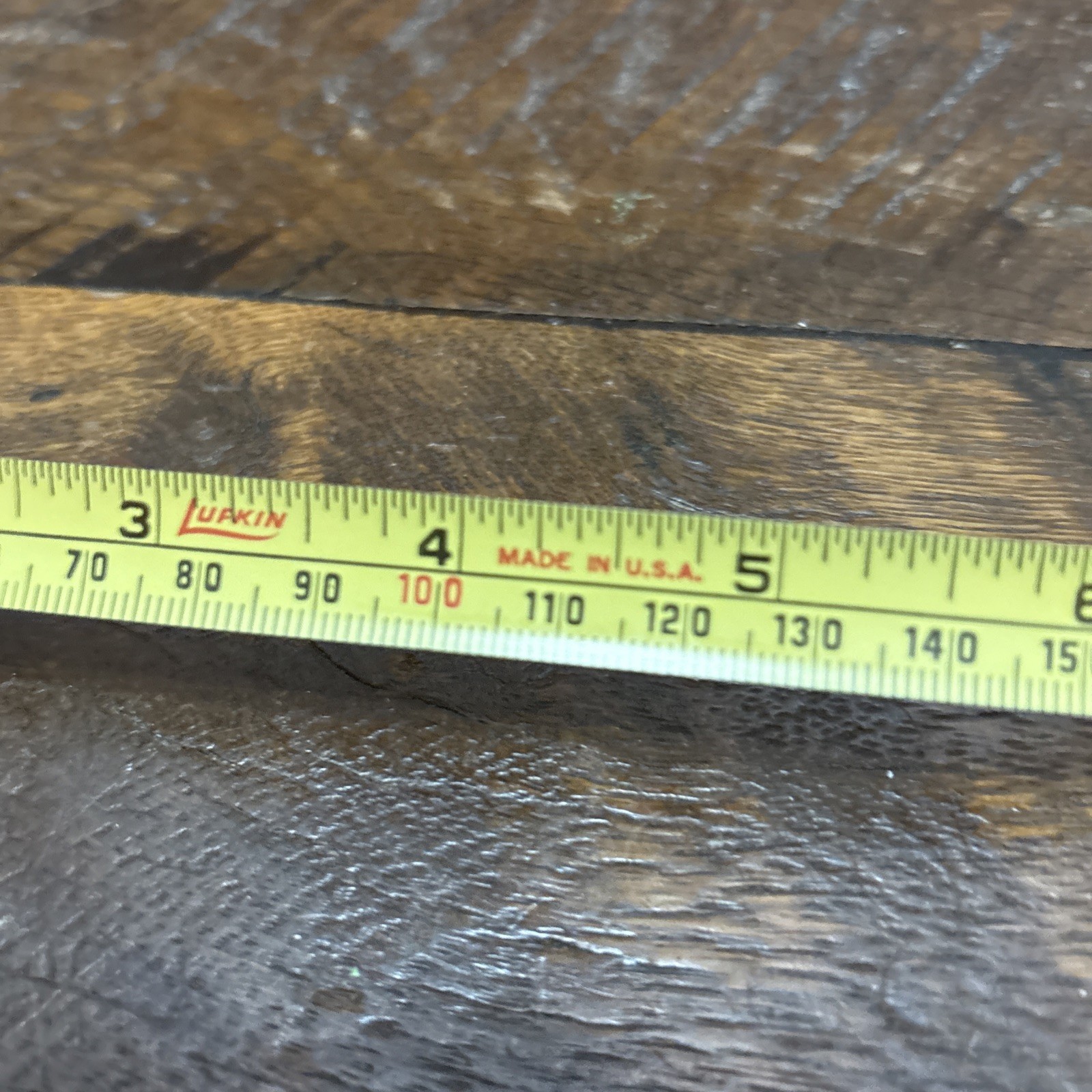Vintage Rare Holcroft Lufkin Made In USA 10 Ft Tape Measure 10’ Inches & MM