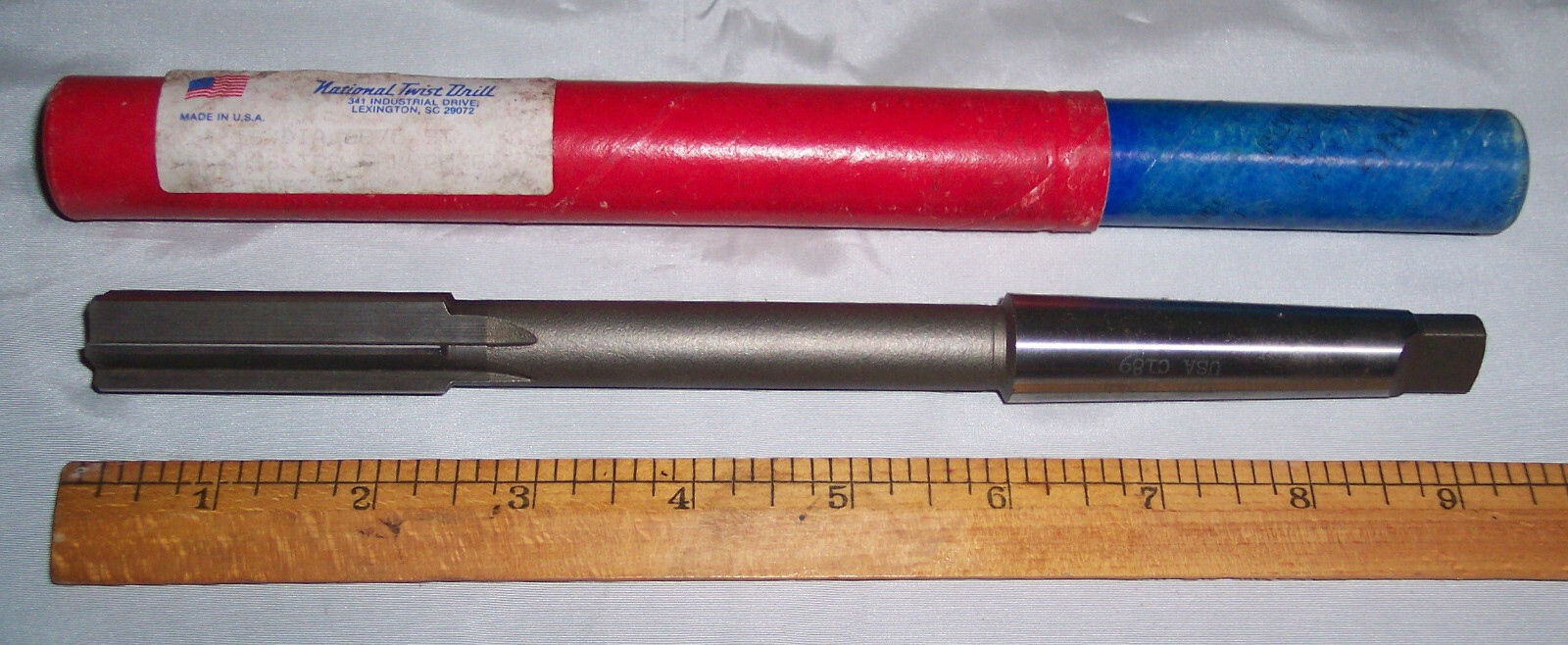 National Twist Drill Bit 11/16″ Dia. HSS EDP 31244 USA Made C189 No.8