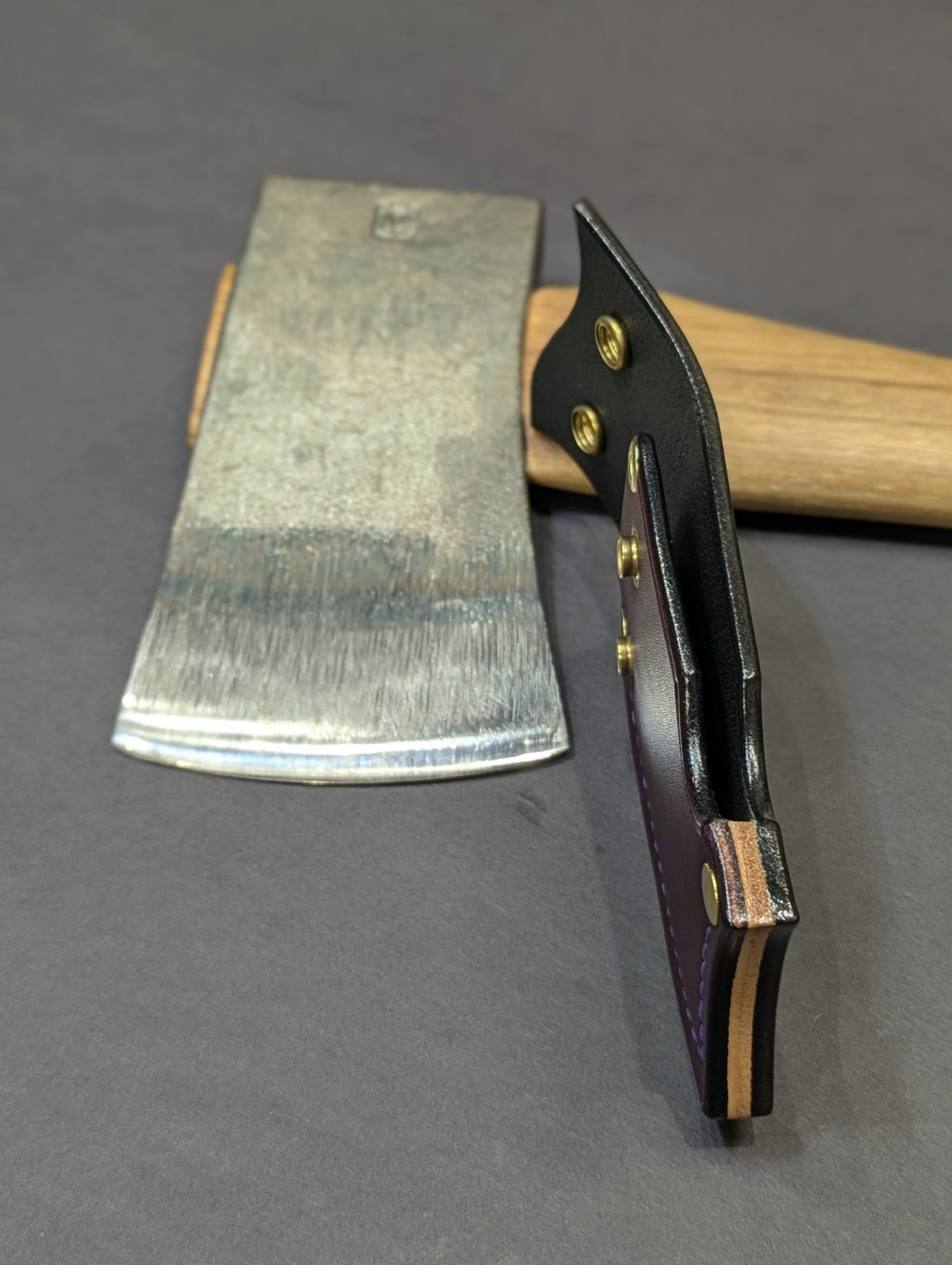 Council Tool Boys Ax Sport Utility Edit Handmade Leather Axe Mask “ONLY”Read Des