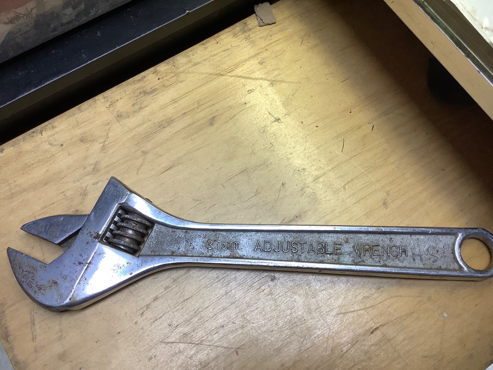 VINTAGE BUFFALO TOOLS 15″ DROP FORGED ADJUSTABLE WRENCH (MADE IN CHINA)