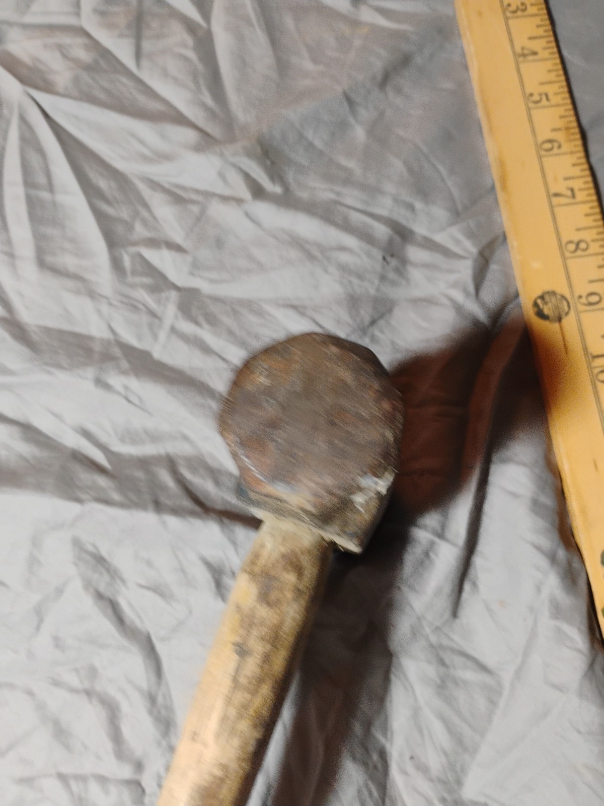 Vintage WARWOOD No. 48 4 Lb. Sledge Hammer Handle Blacksmithing 29in Ling