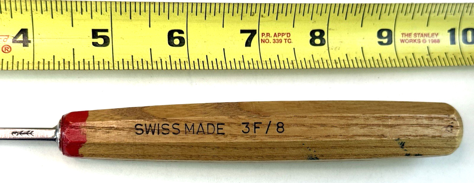 PFEIL Swiss Made 3F/8 No.8 Woodworking Carving Chisel