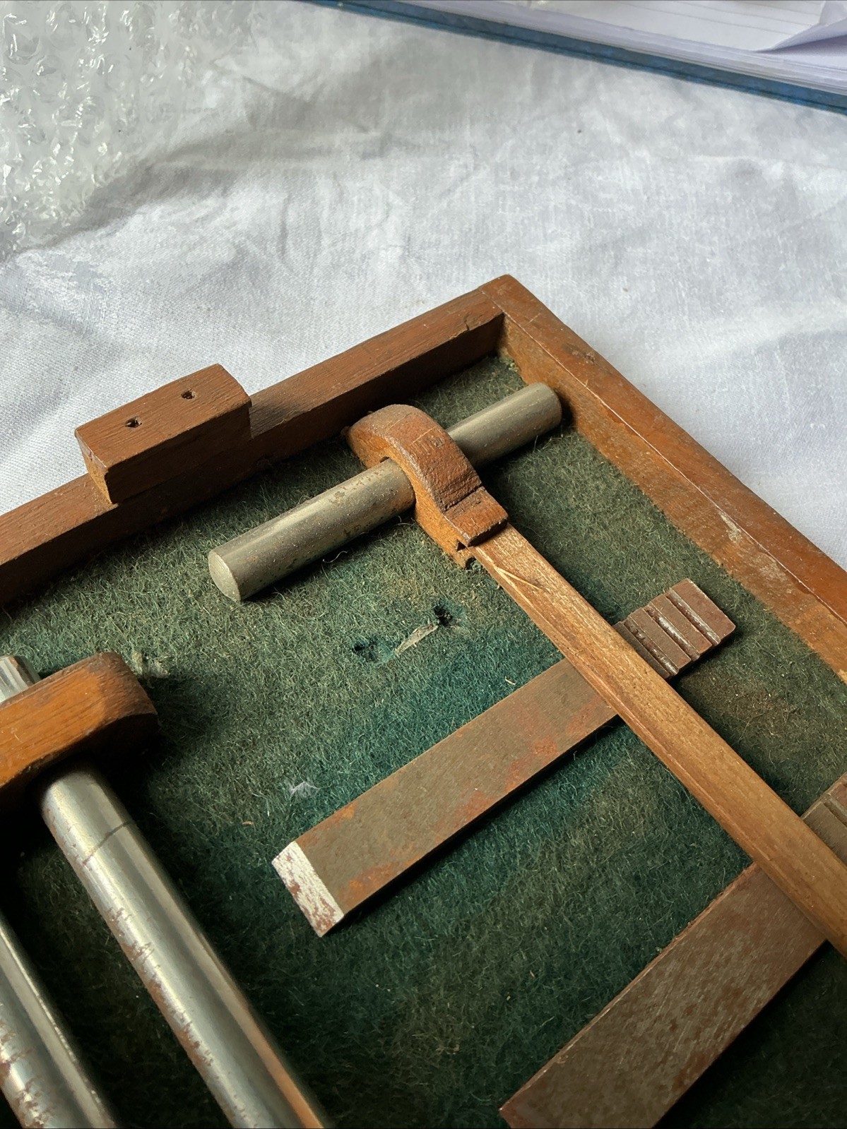 Record No44 Plough Plane Spare Parts 1/8, 9/16, 1/2 Inch Tungsten Tarnished